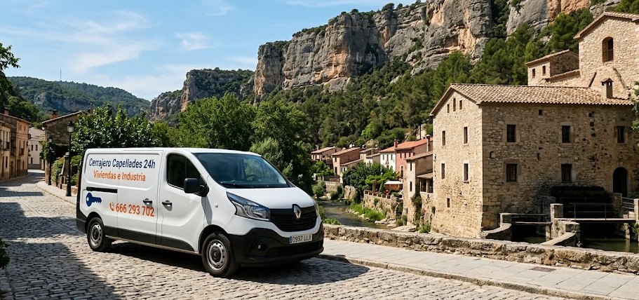 Furgoneta Cerrajero Capellades Anoia Barcelona